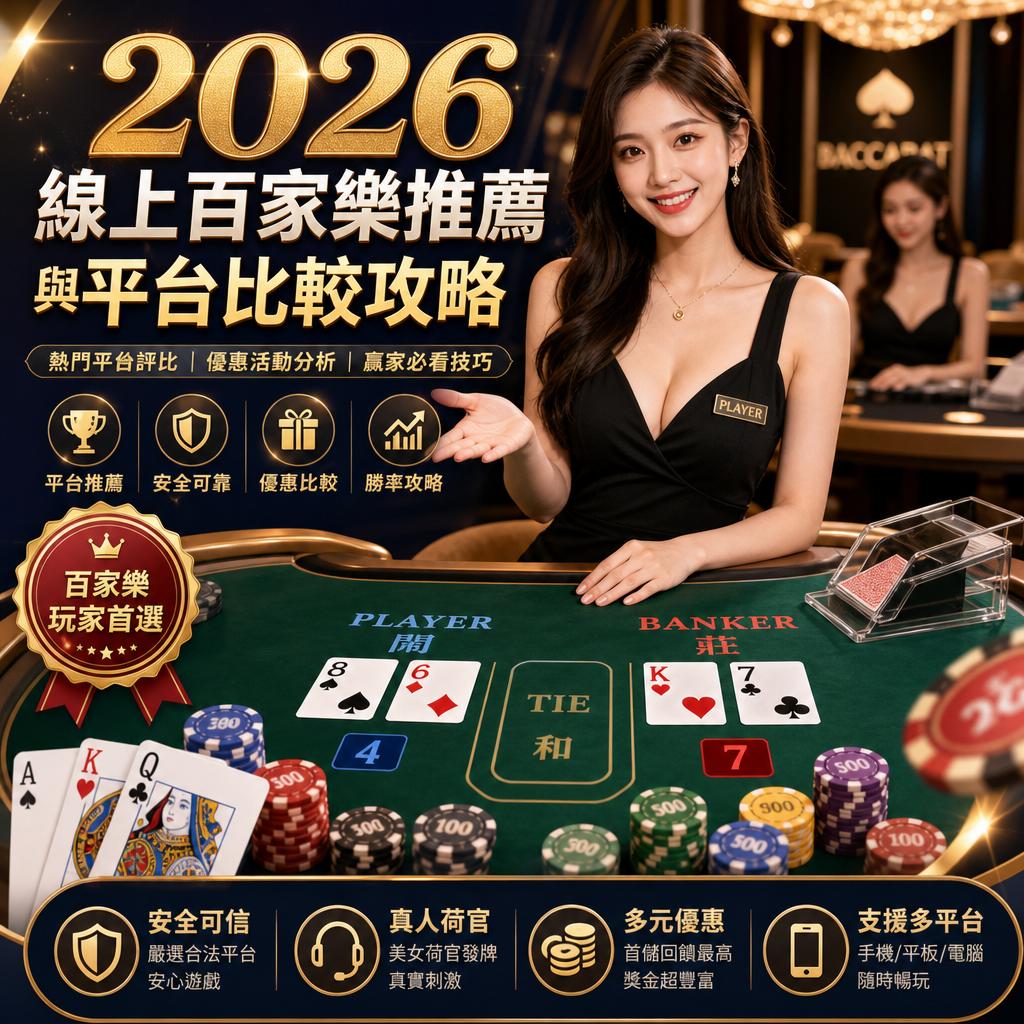 2026線上百家樂推薦與平台比較攻略